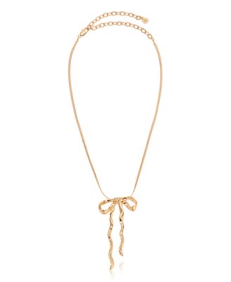 Bow Pendant Necklace