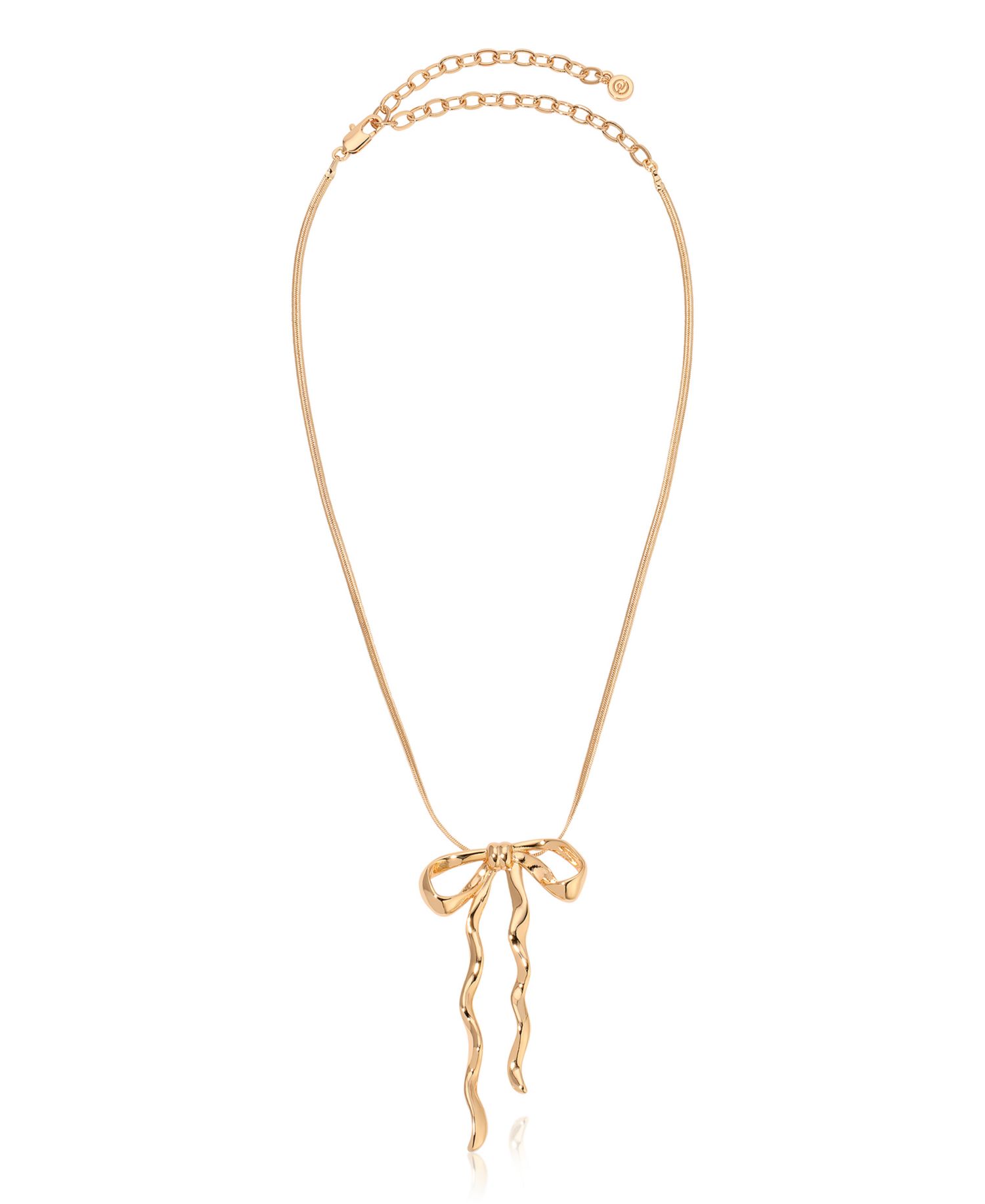 Bow Pendant Necklace