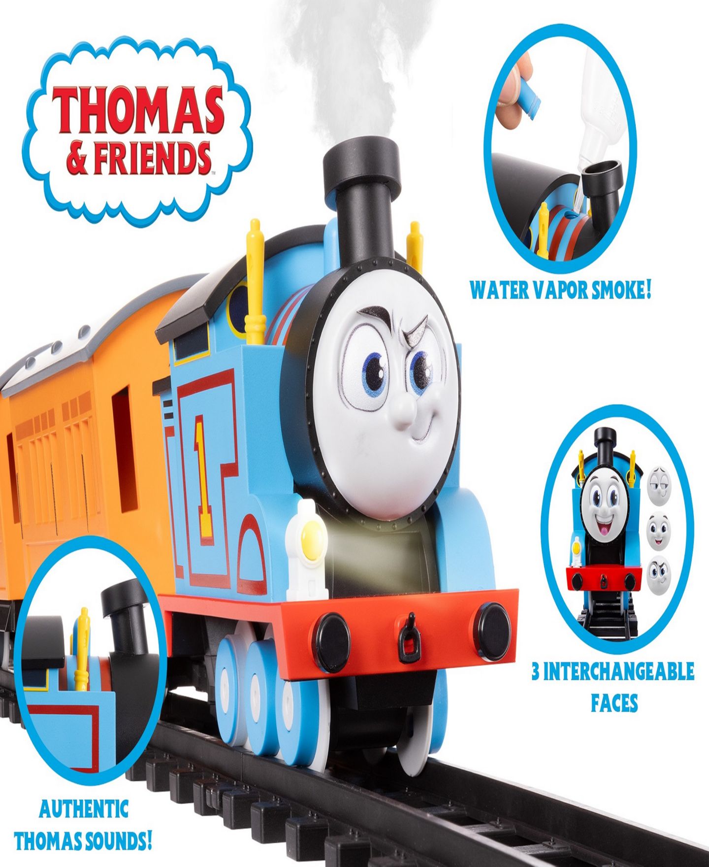 Детские игрушки Lionel Mattel Thomas Friends Battery O Gauge Train Set — фото 10