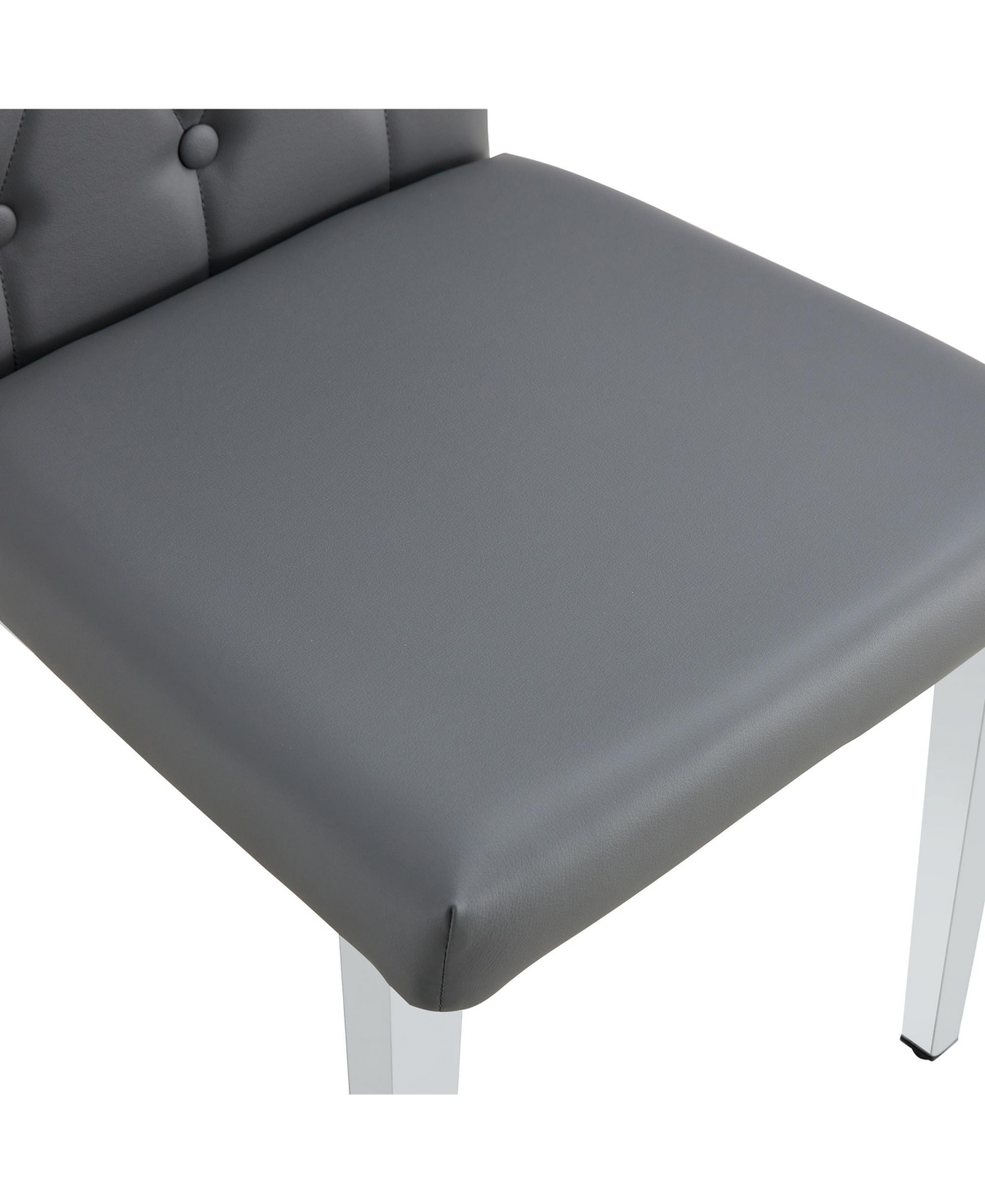 Streamdale Furniture 2 piece set ofarmless dining chairs brings a touch of elegance and mystery to the dining area with its deeptone, The