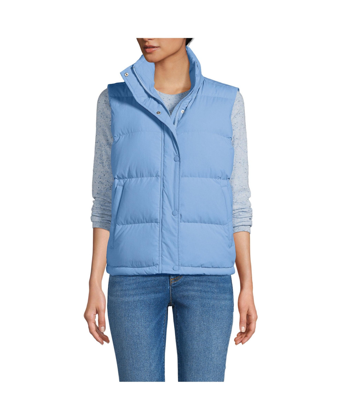 Lands' End Women's Max 600 Down Puffer Vest