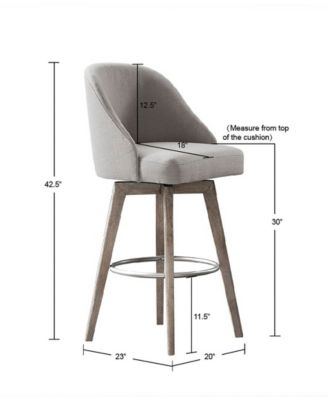 Pearce 42.5"H Bar Stool with Swivel Seat