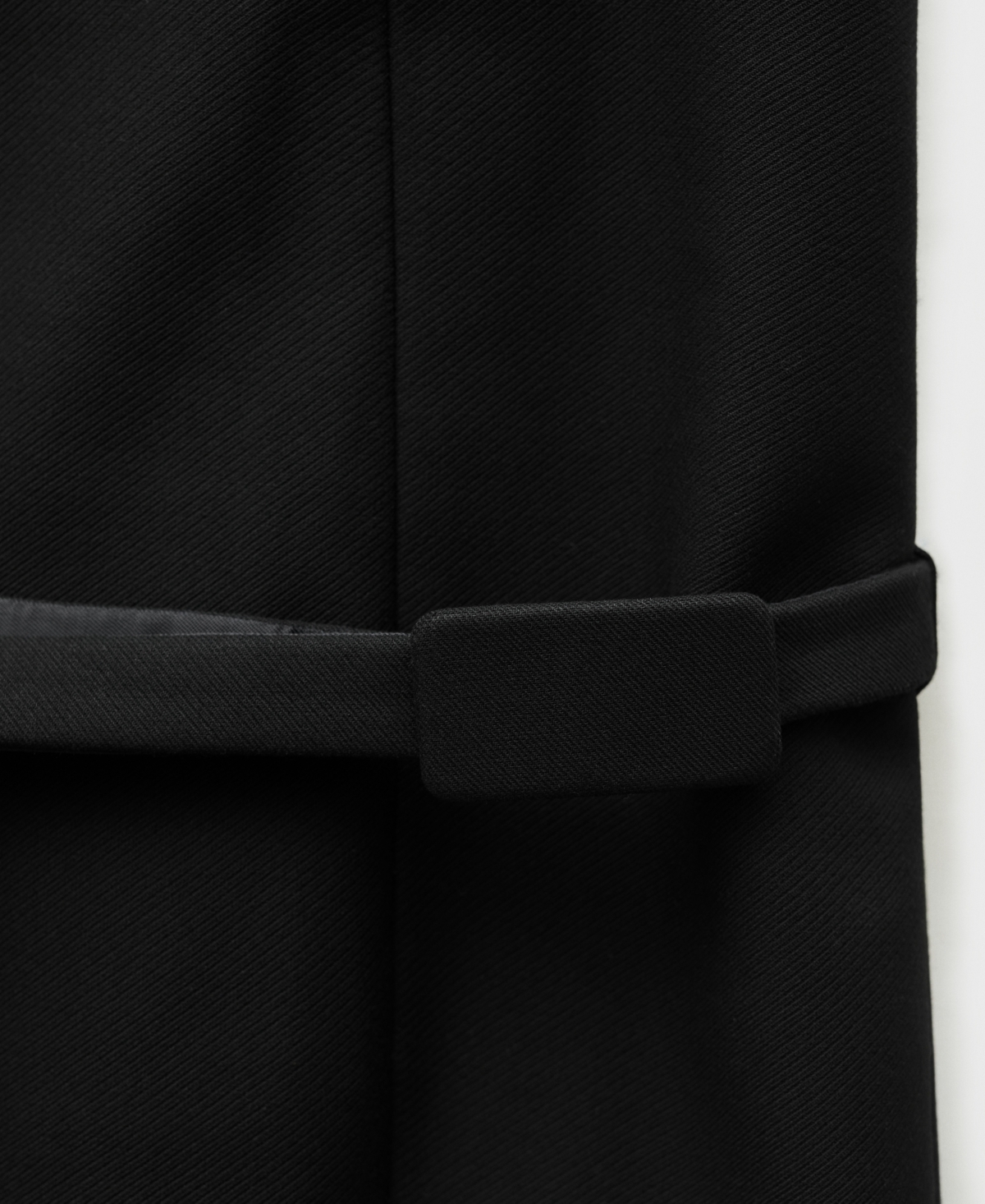 Mango Women's Belt and Slit Detail Mini Skirt