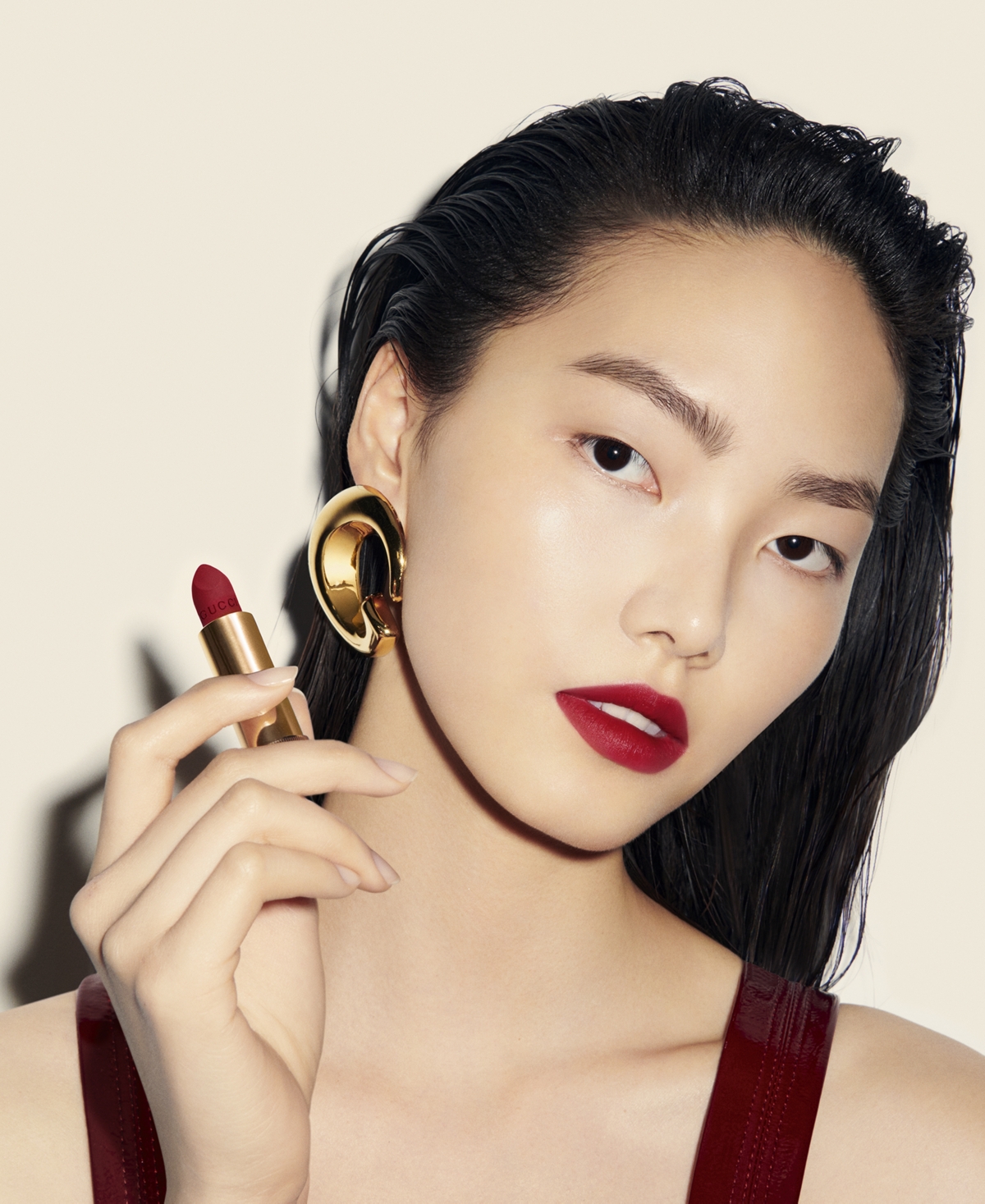 Gucci Rouge A Levres Long-lasting Matte Lipstick In 509 - Rosso Ancora