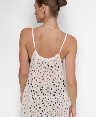 Women's Tiered Maxi Dress Swim Cover-Up