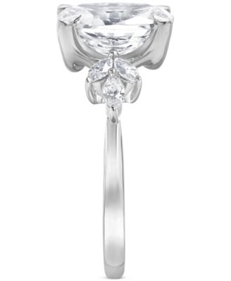 IGI Certified Lab Grown Diamond Oval Engagement Ring (3-1/3 ct. t.w.) in 14k White, Yellow or Rose Gold