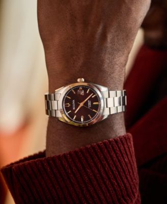 Men's Automatic Surveyor Stainless Steel Bracelet Watch 39mm