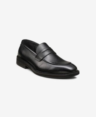 KARL LAGERFELD PARIS - Men's Saffiano Leather Penny Loafer