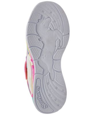 Little Girls S-Lights: Unicorn Chaser Stay-Put Closure Light-Up Casual Sneakers from Finish Line