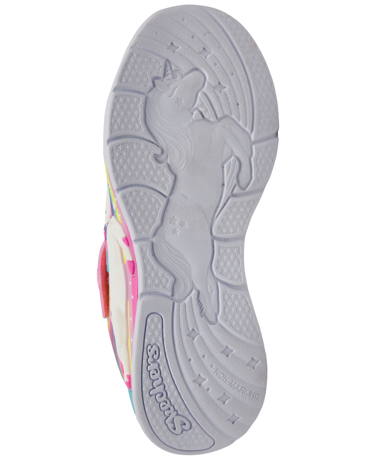 Skechers Unicorn Chaser Light-up Sneakers In Multi