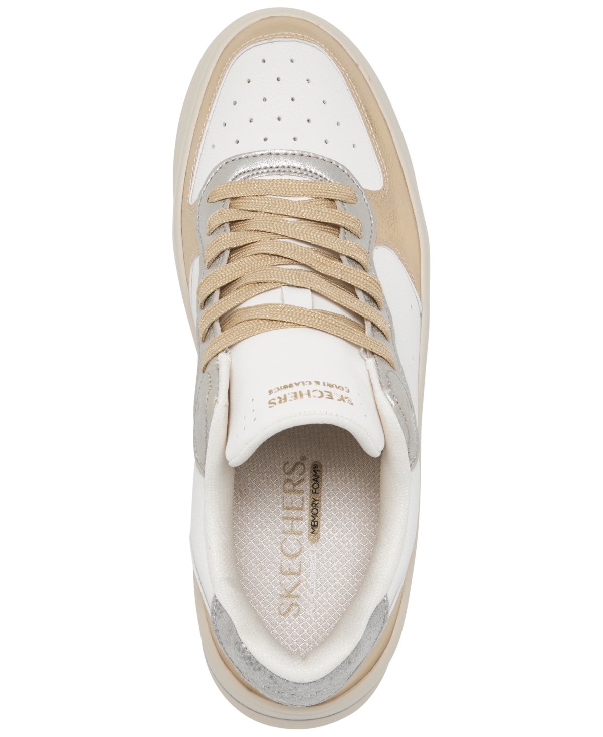 Skechers Women's Hiland - Soft Metals Casual Sneakers from Finish Line -Multi