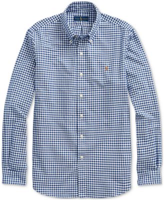 Men's Long-Sleeve Oxford Shirt