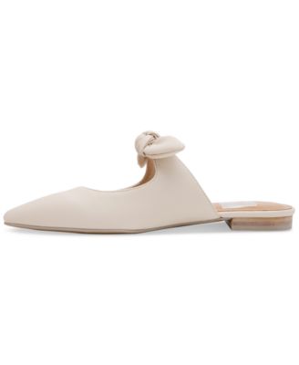 Women's Christian Bow Knot Mule Slide Flats