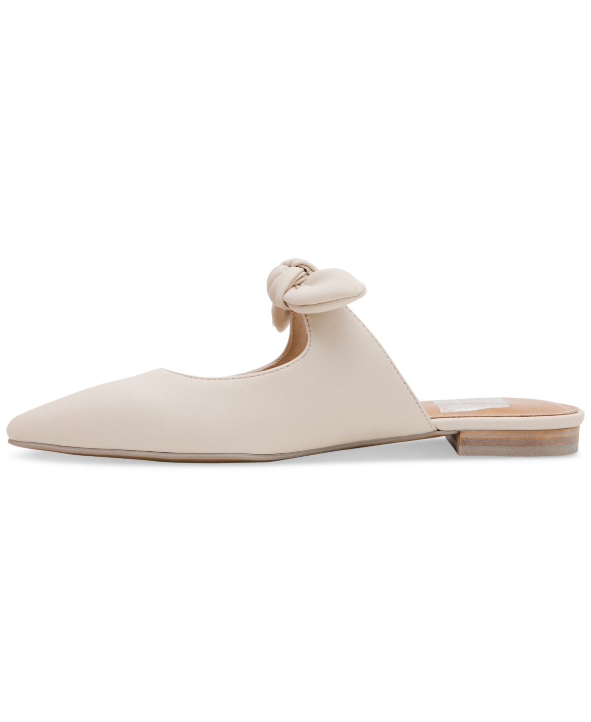 Dv Dolce Vita Women's Christian Bow Knot Mule Slide Flats In Ivory
