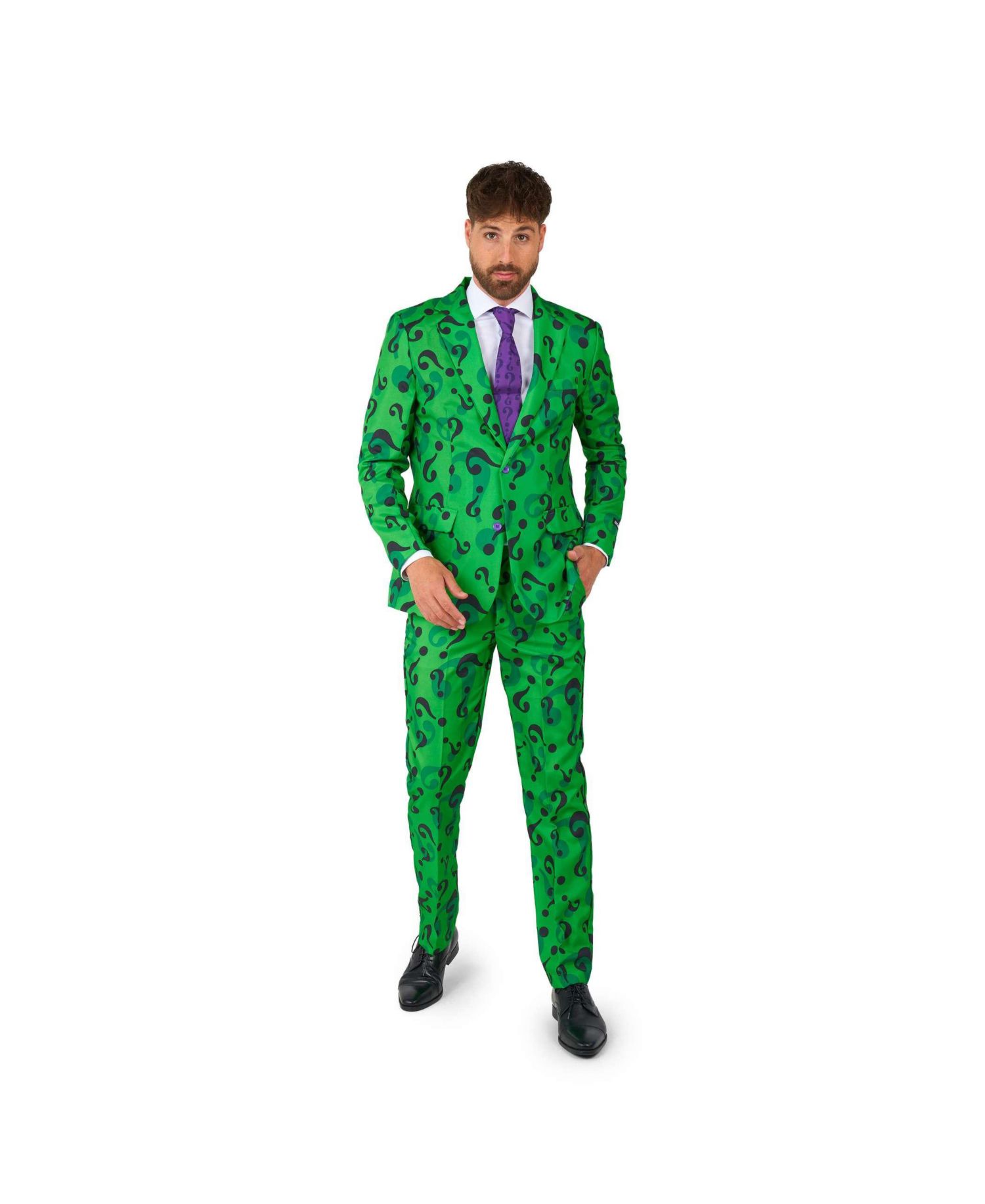 Men's Halloween Suit - The Riddler Costume