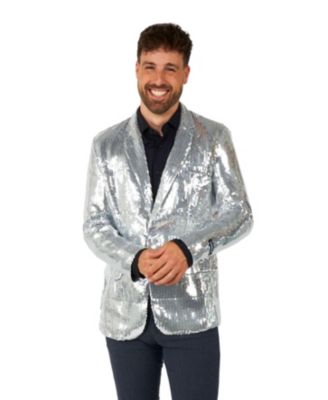 Men's Shiny Party Blazer - Sequins USA