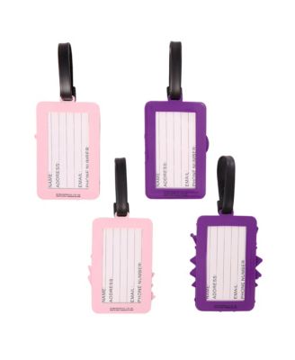 Sanrio Friends 4-Piece Luggage Tag Set - Cute Travel Essentials