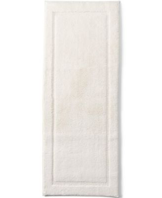 Cotton Non-skid Double Sink Bath Rug 23x59