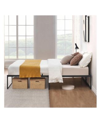 Twin/Full/Queen Size Metal Bed Frame, Platform Bed Frame 13 Inch With 3 In 1 Steel Support, Heavy Duty Metal Platform Bed Frame No Box Spring Needed Mattress Foundation Easy To Assemble