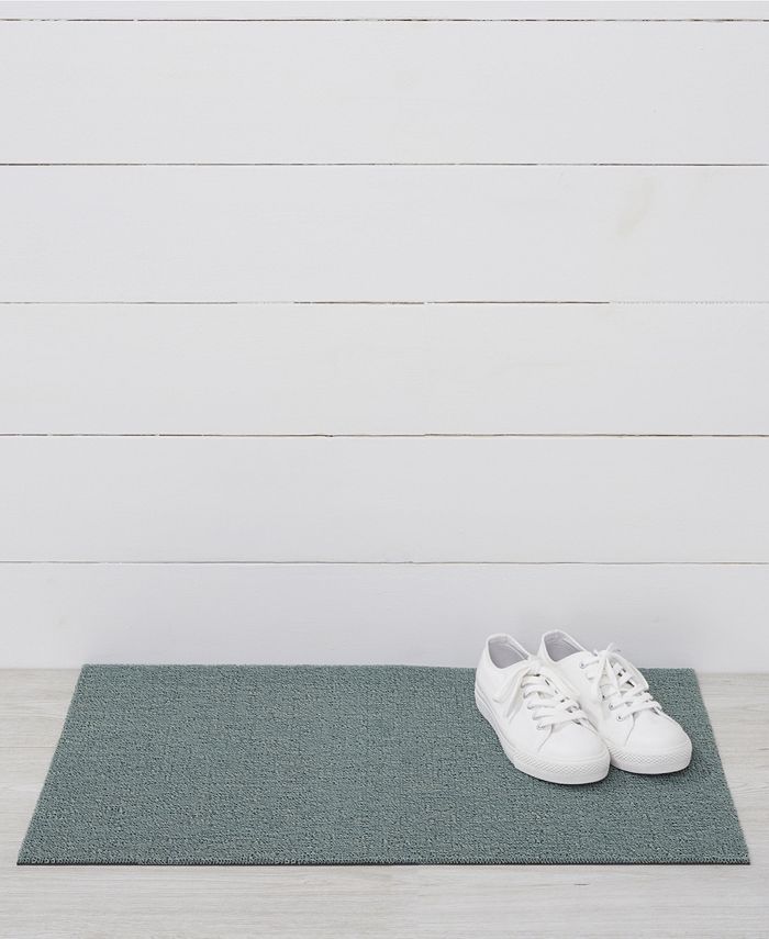 Chilewich Martha Stewart Heathered Shag Doormat, 18x28 - Tan/Beige - No Size