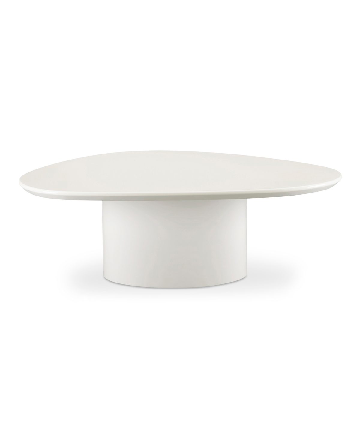 Macy's Furniture 46" Wood Eden Coffee Table In White