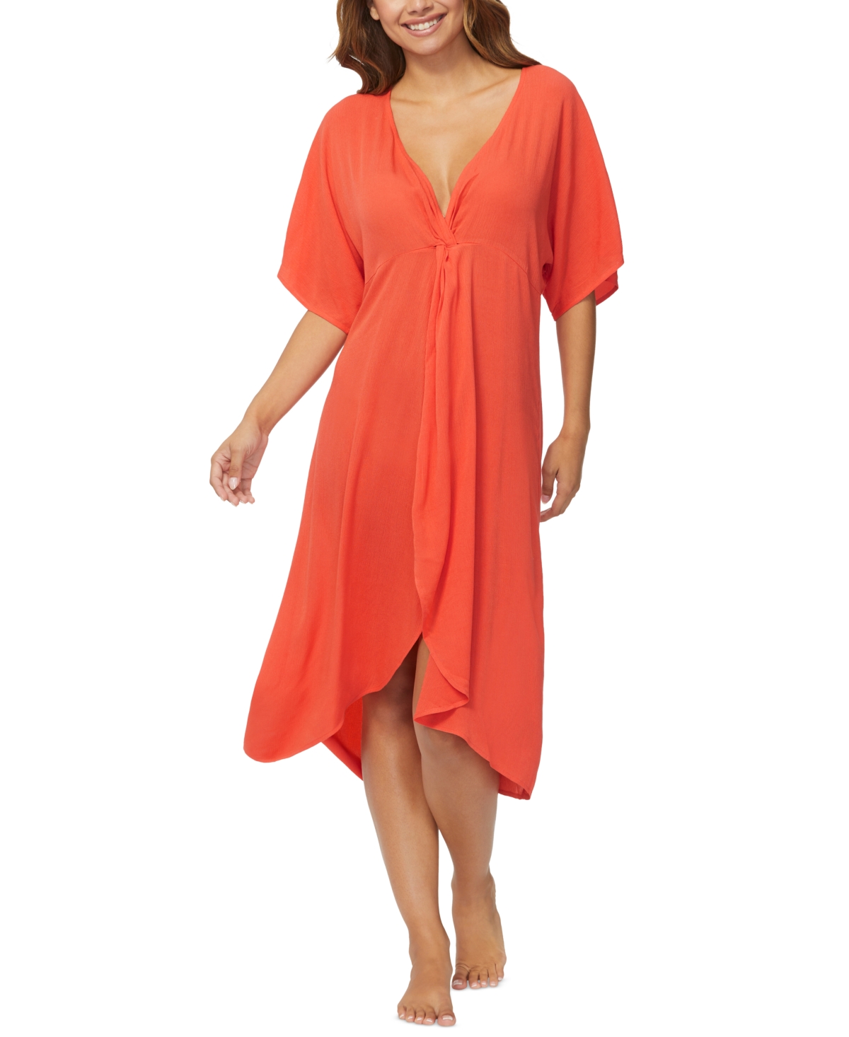 Raisins Paradise Cover-up In Coral