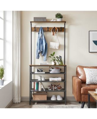 5 Tier Coat Rack and Shoe Storage