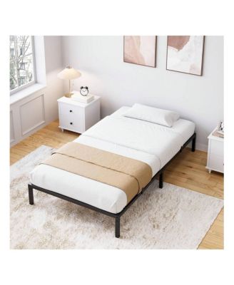 10 Inch Bed Frame, No Box Spring Needed, Heavy Duty Metal Platform Bed Frame For Bedroom, Easy Assembly, Noise Free