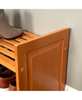 Solid Wood Storage Rack