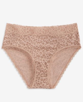 Women's Cotton Blend Lace-Trim Hipster Underwear, Created for Macy's