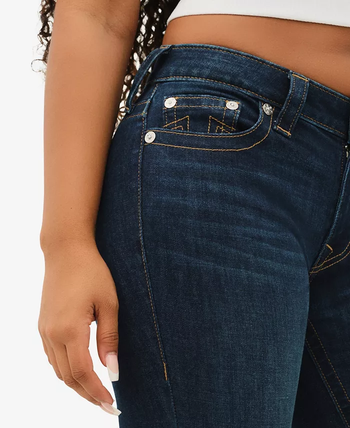 Women's Billie Mid Rise Straight Jeans - thumbnail 4