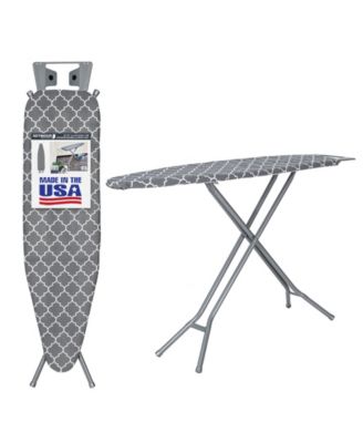 Products Adjustable Height, 4 Leg Ironing Board with Mesh Top
