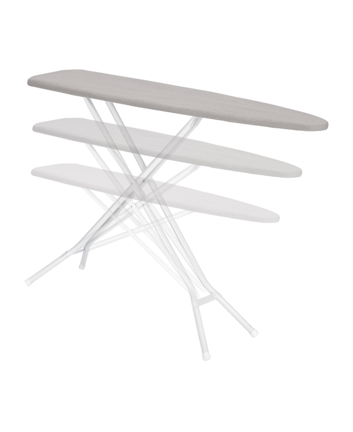 Seymour Home Products Adjustable Height, 4-Leg Ironing Board with Perforated Top