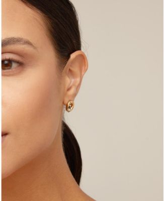 Metal Alloy Stud Earrings