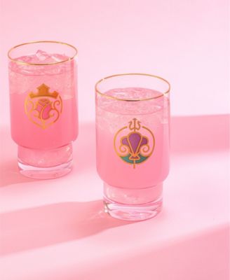Disney Princess Iconic Tall Drinking Glasses, Set of 6