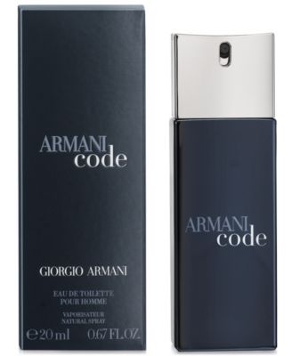 armani code travel