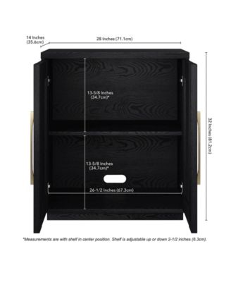 28" Tillman Wide Rectangular Accent Cabinet