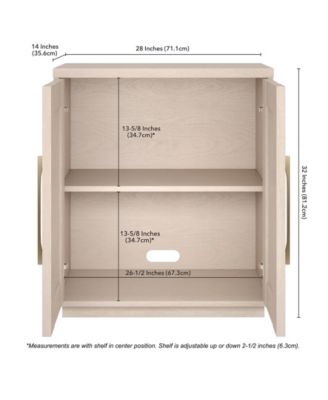 28" Tillman Wide Rectangular Accent Cabinet