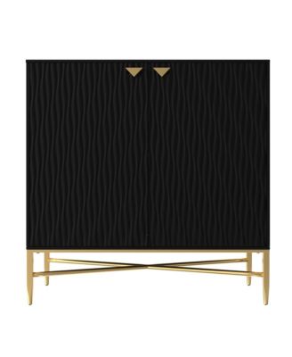 2 Door Locker Manufactured Wood/Metal Accent Cabinet