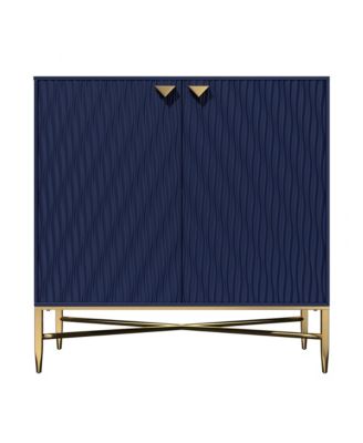 2 Door Locker Manufactured Wood/Metal Accent Cabinet