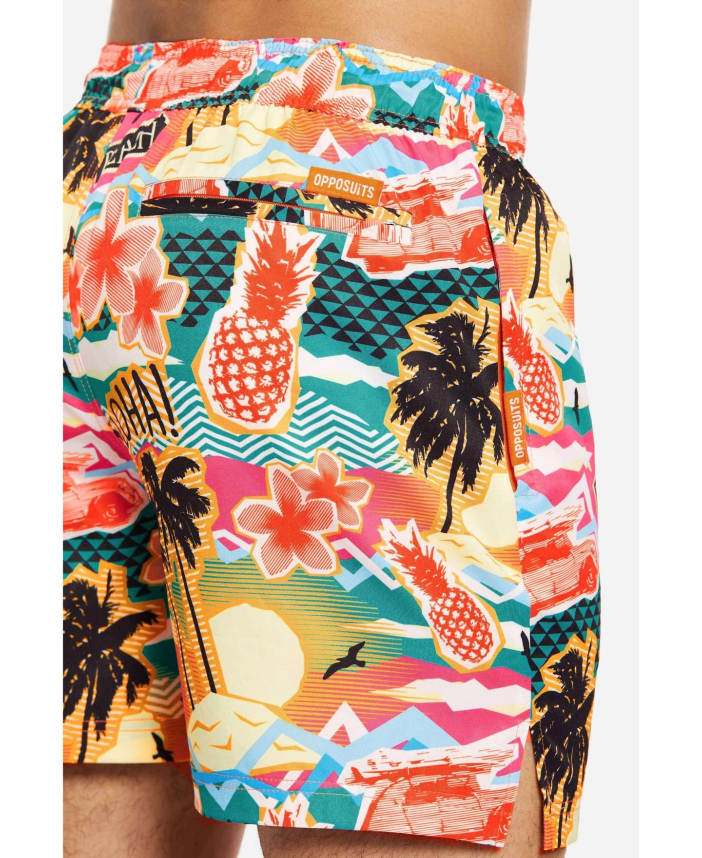 Пляжные шорты для мужчин — OppoSuits, цвет: Разноцветный, вариант 1 — фото 3