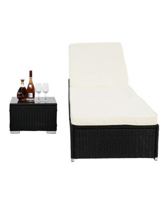 Flat Bed with Built-in Tea Table for Convenient Relaxation and Multifunctional Use