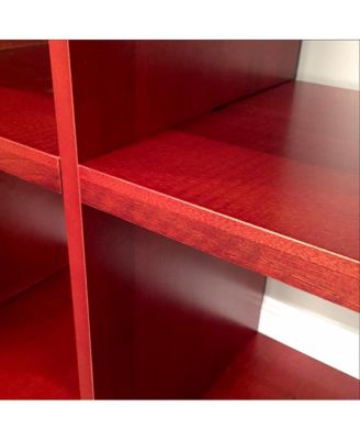 Solid Wood 4 Tall Cube Organizer