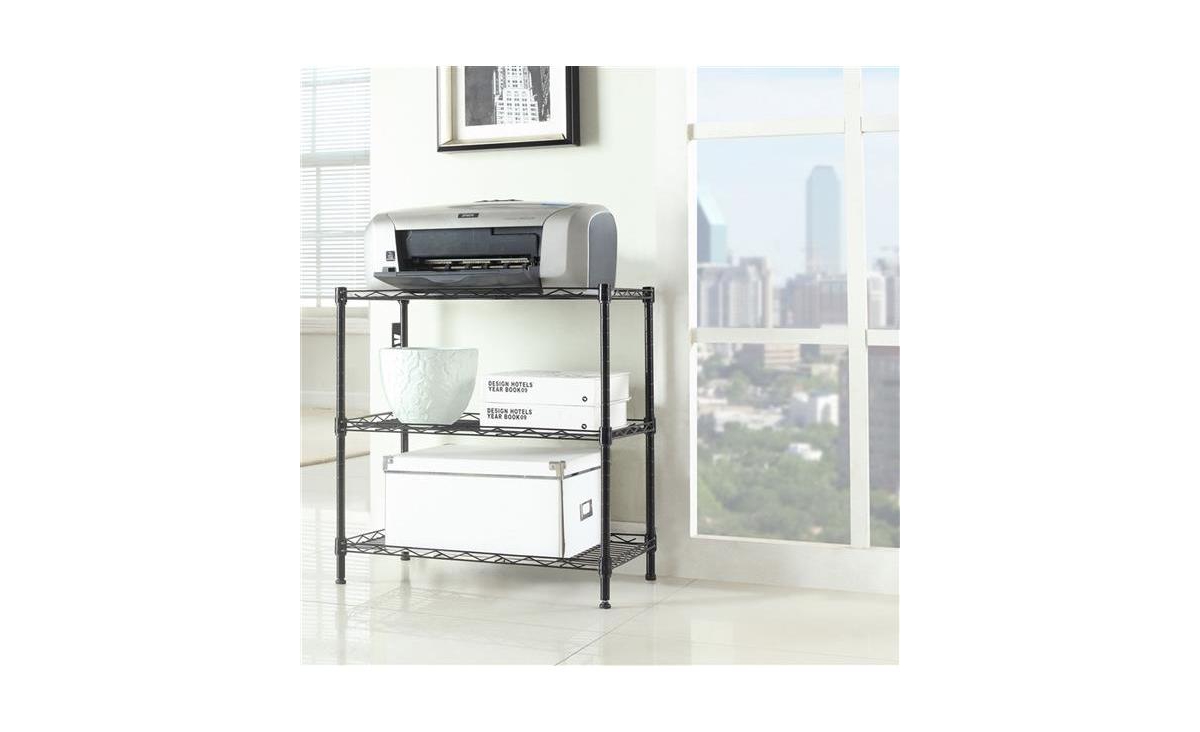 Slickblue Concise 3-Layer Storage Rack Sleek and Functional Organization Solution