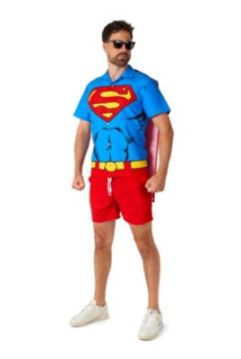 Men's Two Piece Tropical Set For Men - Summer Party Outfit - Shorts & Shirt Set
