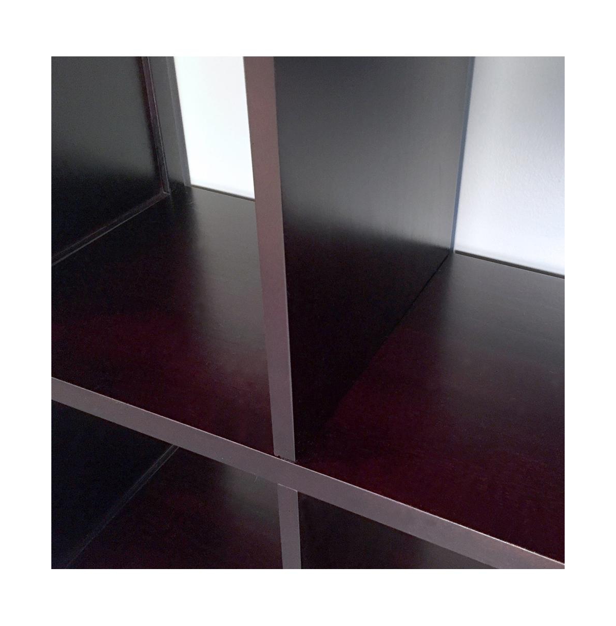 John Louis Home Solid Wood 4 Tall Cube Organizer