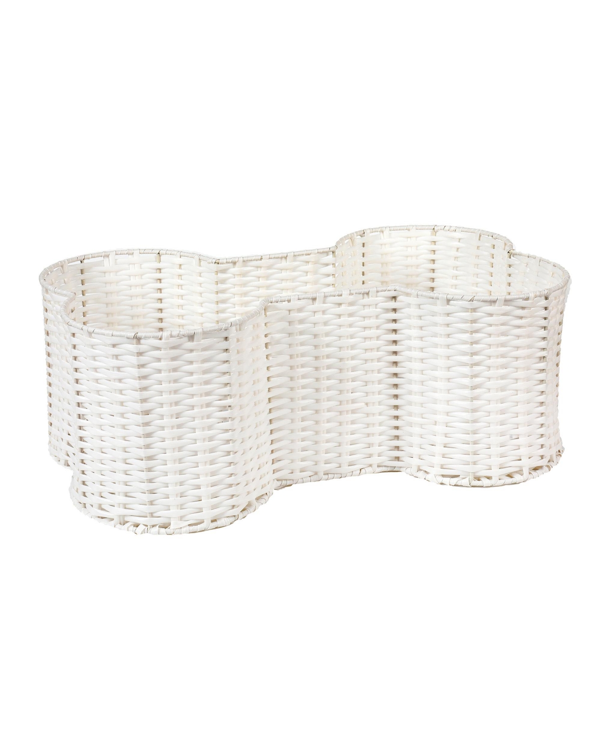 Loxley Collection Bone Shapped Pet Storage Basket - Beig/khaki
