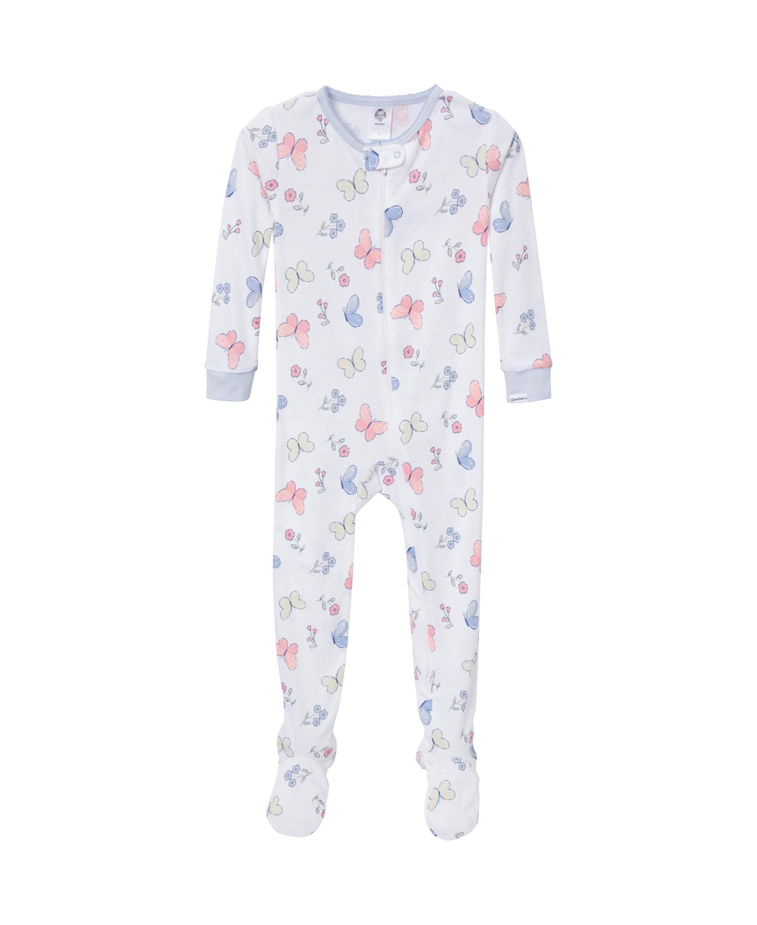 Toddler Girls' Snug Fit Footed Pajamas, 4-Pack, Dogs