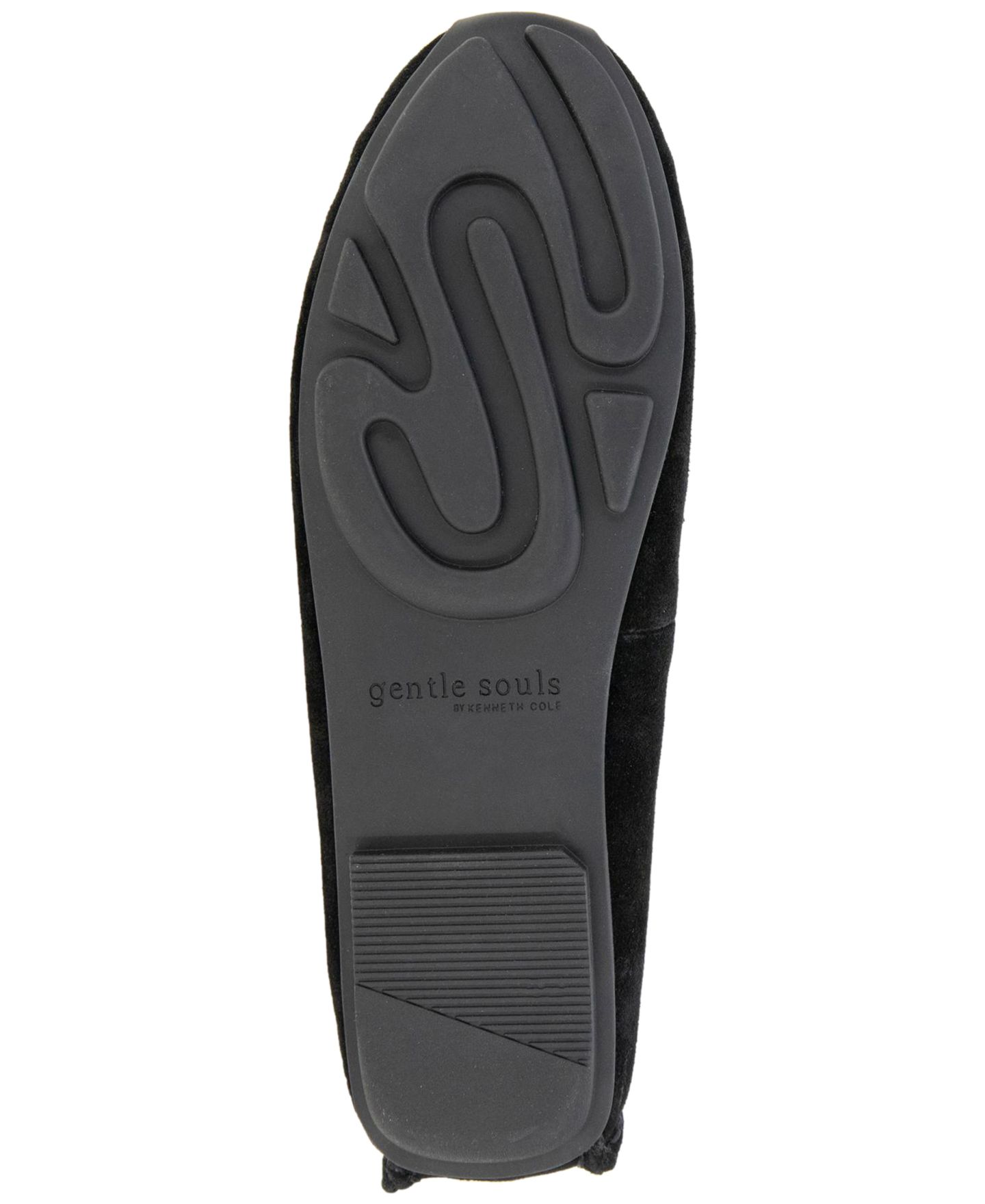Женские туфли Gentle Souls Madison Loafer Flats, цвет: Чёрный замшевый — фото 5