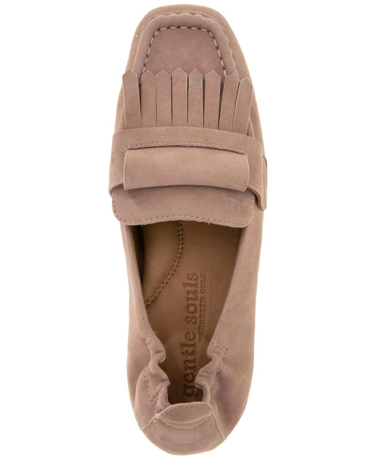 Gentle Souls Women's Scotty Loafer Flats In Fawn Suede